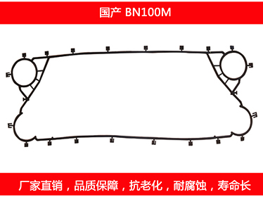 BN100M 國產可拆式板式換（huàn）熱器密封（fēng）墊（diàn）片